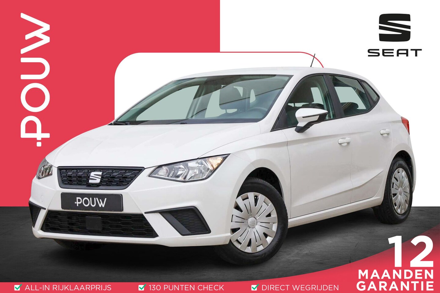 SEAT Ibiza - 1.0 TSI 95pk Style | Smartlink | Cruise Control | Airco - AutoWereld.nl