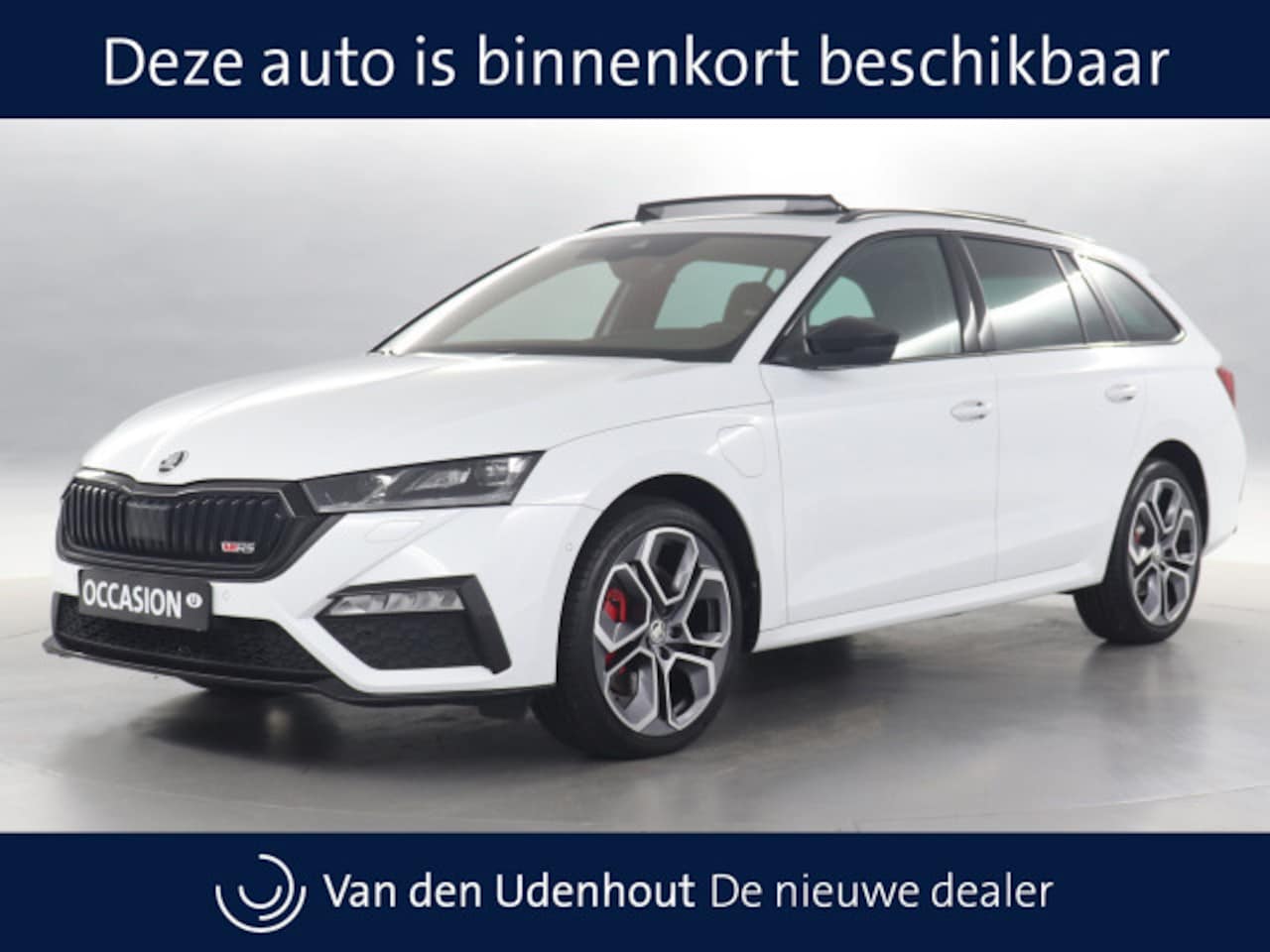 Skoda Octavia Combi - 1.4 TSI RS iV 245pk PHEV Business / Panoramadak / Trekhaak / Head Up / Memory / Wordt Verw - AutoWereld.nl