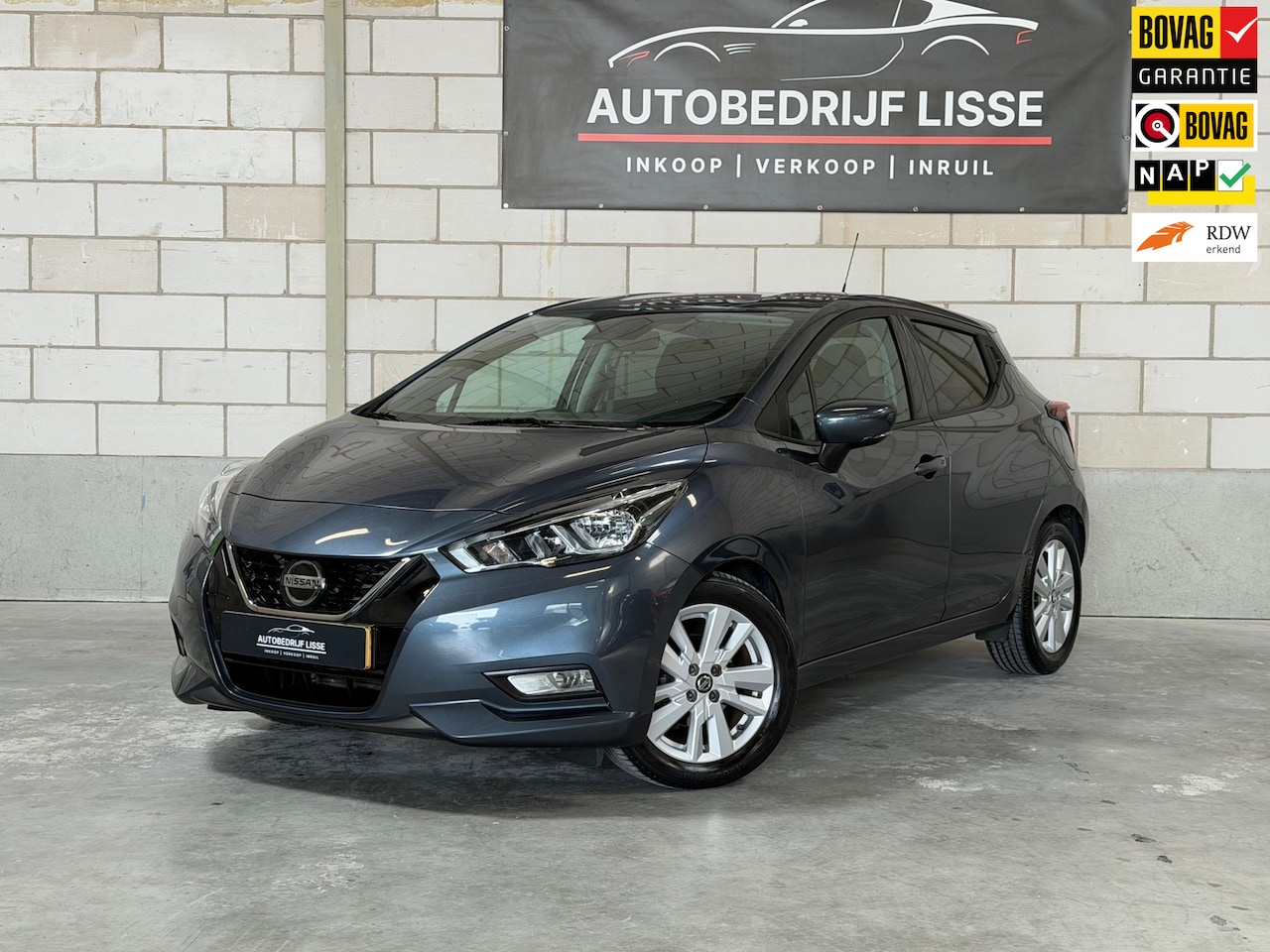 Nissan Micra - 1.0 IG-T N-Connecta|Automaat|Airco|Navi|Camera - AutoWereld.nl