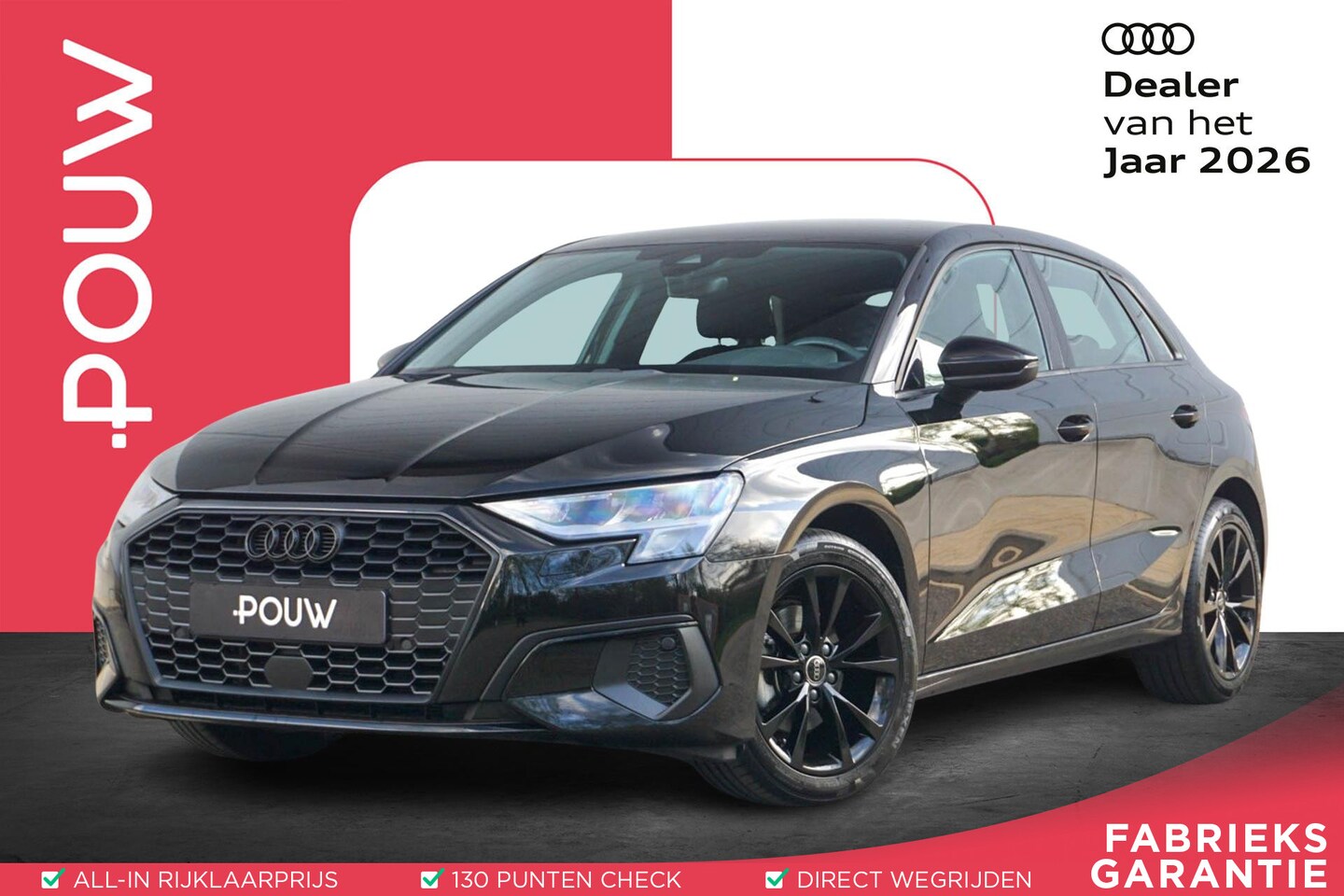 Audi A3 Sportback - 30 TFSI 110pk S-tronic Pro Line | PDC | Smartphone Interface | Cruise Control | Aut. Airco - AutoWereld.nl