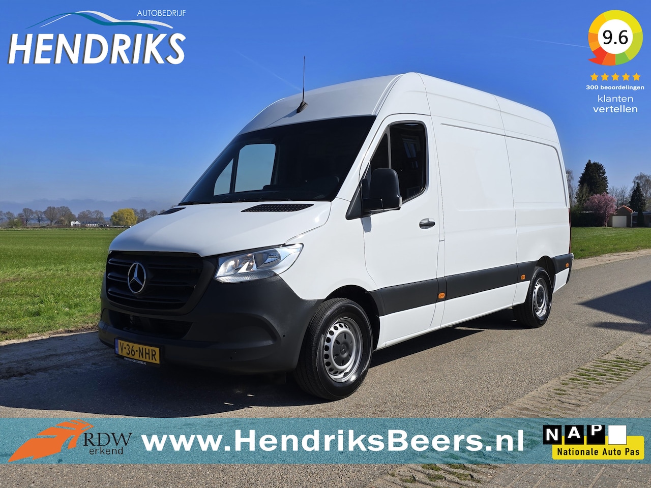 Mercedes-Benz Sprinter - 315 1.9 CDI L2 H2 RWD 150 Pk - Euro 6 - Airco - Cruise Control - ParkeerCamera - AutoWereld.nl