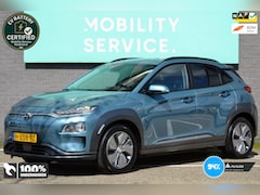 Hyundai Kona Electric - EV Premium 64 kWh SOH94% 3Fase Cruise Leder CarPlay