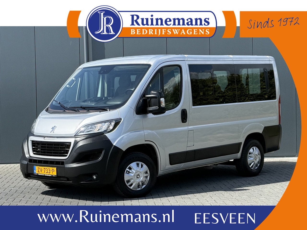 Peugeot Boxer - 2.2 BlueHDI 141 PK / EURO 6 / L1H1 / 9 PERSOONS / AIRCO / CRUISE / PERSONENBUS / BLUETOOTH - AutoWereld.nl