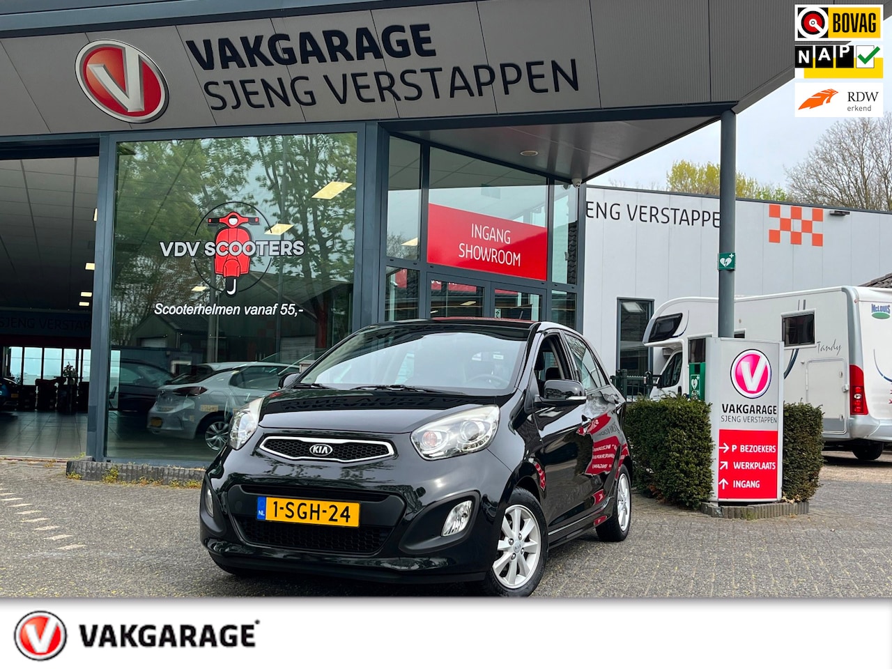 Kia Picanto - 1.0 CVVT ISG Plus Pack rijklaar ! - AutoWereld.nl