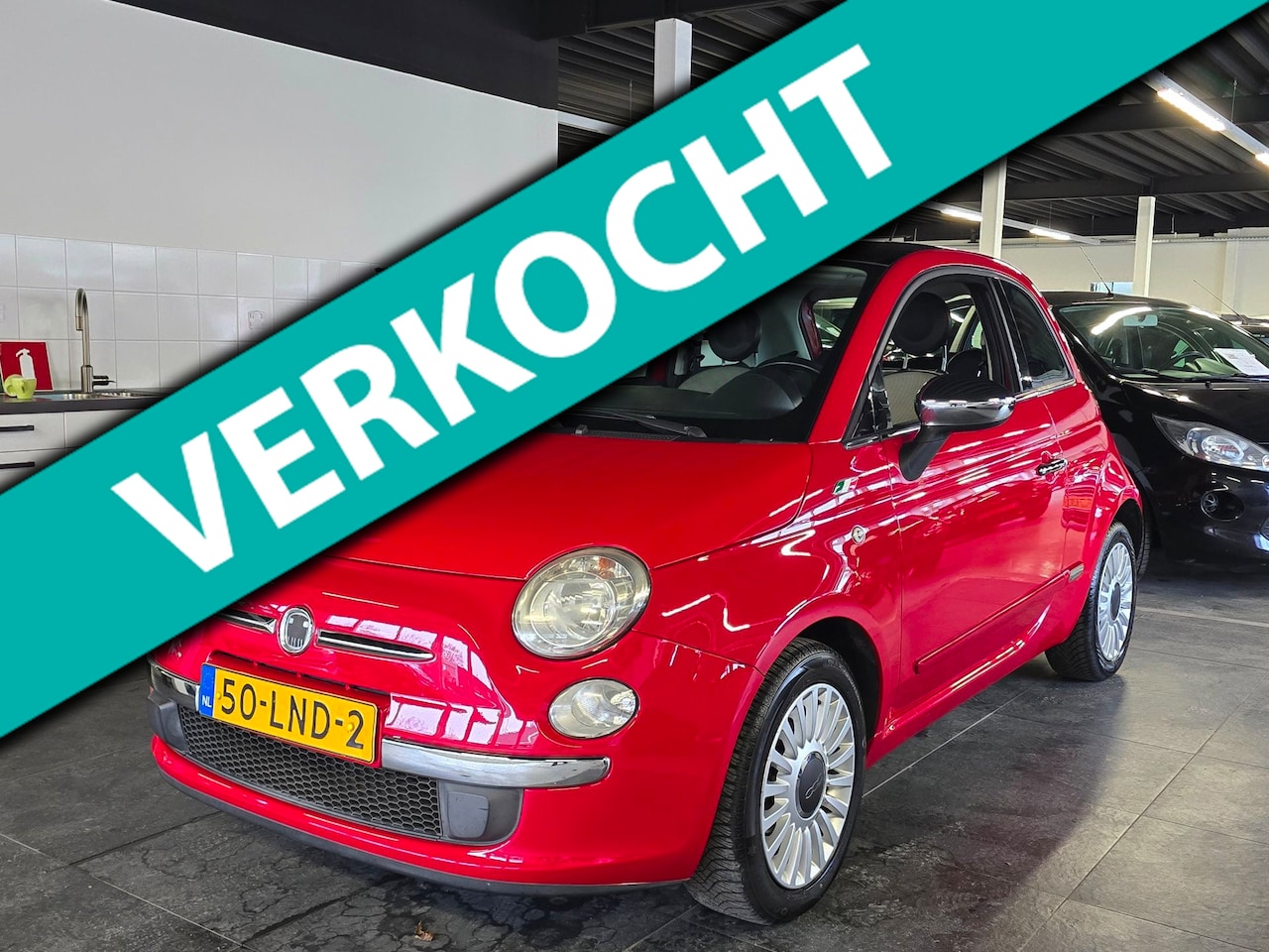 Fiat 500 - 1.2 Lounge/AUTOMAAT/AIRCO/N.A.P/ - AutoWereld.nl