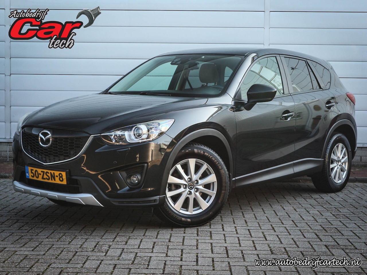 Mazda CX-5 - 2.0 GT-M 4WD | Clima | Cruise | Navi | Leer | Pdc | Xenon | Stoelverwarming | Trekhaak | - AutoWereld.nl