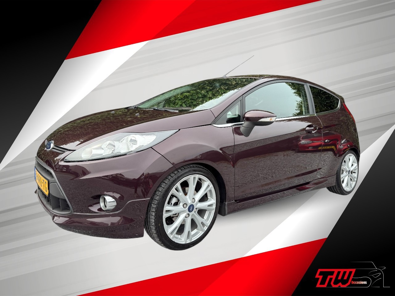 Ford Fiesta - 1.4 Ghia SPORT | NWE APK & DB-RIEM | AIRCO | PDC - AutoWereld.nl