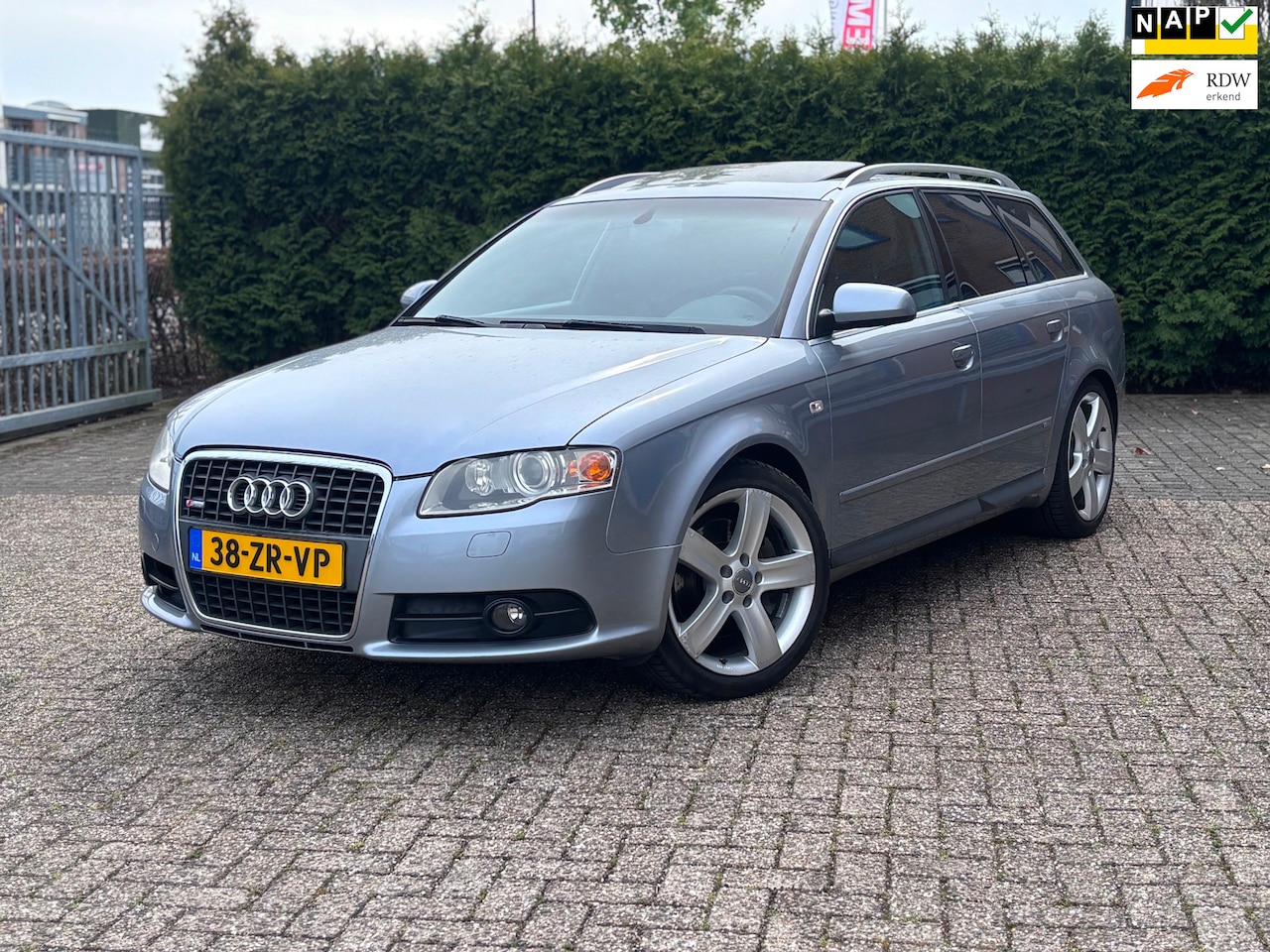 Audi A4 Avant - 2.0 TFSI quattro 2.0 TFSI quattro, S-Line, Pano, Navi, Pdc, Nap, Apk, Trekhaak - AutoWereld.nl