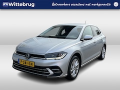 Volkswagen Polo - 1.0 TSI Style / AUTOMAAT/ PARK. SENSOREN/ IQ. LIGHT/ APP-CONNECT/ DIGITAL DASHBOARD/ ADAPT