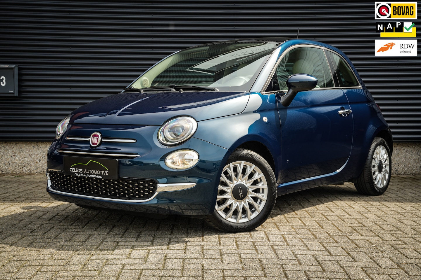 Fiat 500 - 0.9 TwinAir Turbo Lounge | Panorama | Clima | DAB | Metalic | LMV | - AutoWereld.nl
