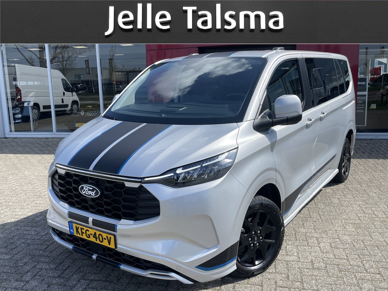 Ford Transit Custom - 340 2.5 PHEV L1H1 Sport 8 persoons | Trekhaak | Camera | Stoelverwarming - AutoWereld.nl