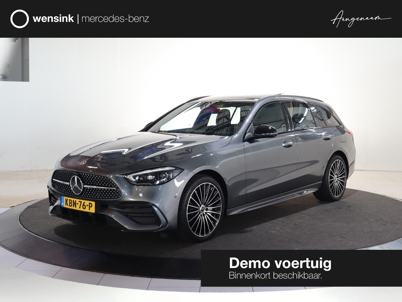 Mercedes-Benz C-klasse - 300e Business Solution AMG | Panoramaschuifdak | Premium Plus | Burmester | Head-Up | Trek - AutoWereld.nl