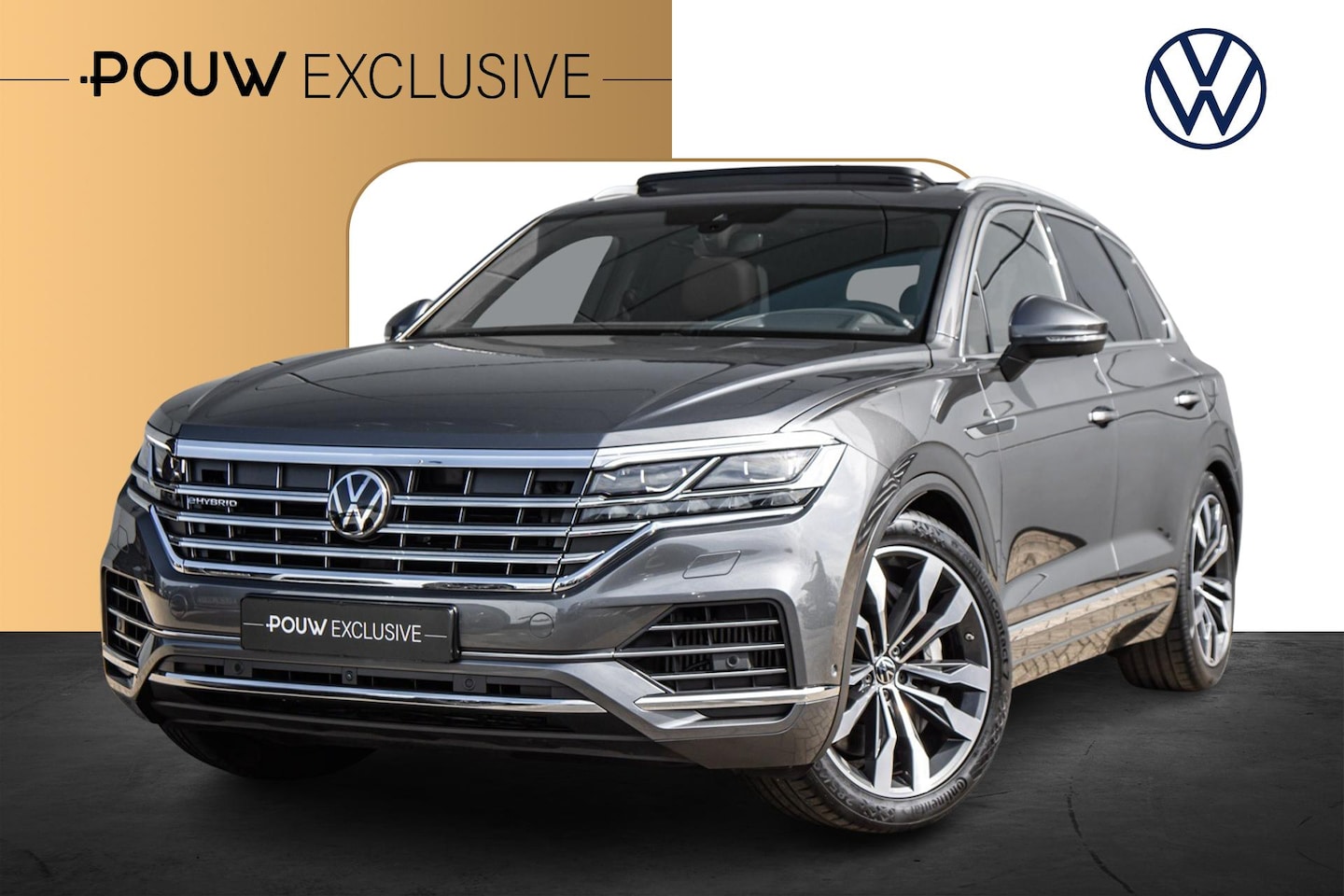 Volkswagen Touareg - 3.0 TSI eHybrid 381pk 4MOTION Elegance | Trekhaak Uitklapbaar | Panoramadak | Luchtvering - AutoWereld.nl
