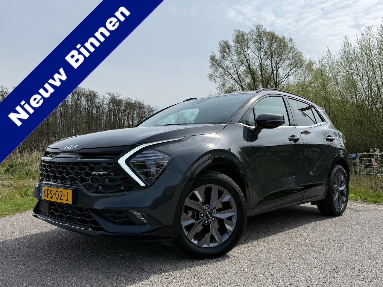 Kia Sportage - 1.6 T-GDi Hybrid GT-PlusLine Automaat / 360 Camera / Apple CarPlay-Android Auto / Leder / - AutoWereld.nl