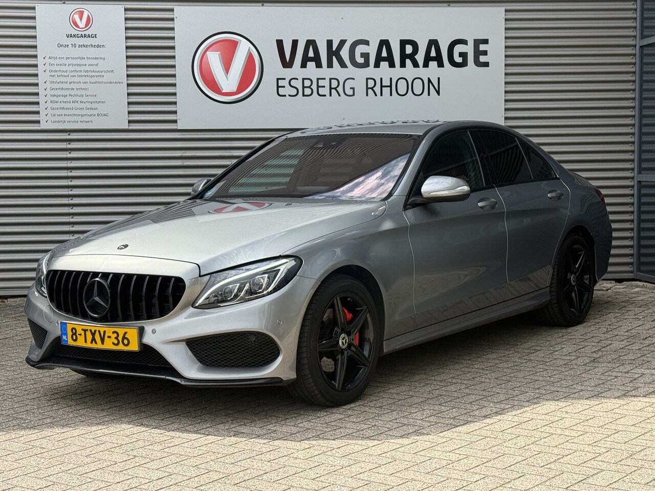 Mercedes-Benz C-klasse - 200 Prestige Comfort AMG,NIGHT,LEER,STOELKOELING,BURMESTER,LUCHTVERING - AutoWereld.nl