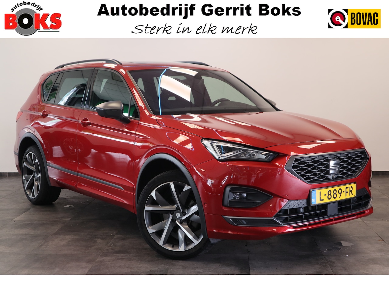 SEAT Tarraco - 1.5 TSI FR Business Intense 7p. Beast Audio Trekhaak Pano ACC Keyless entry/go - AutoWereld.nl