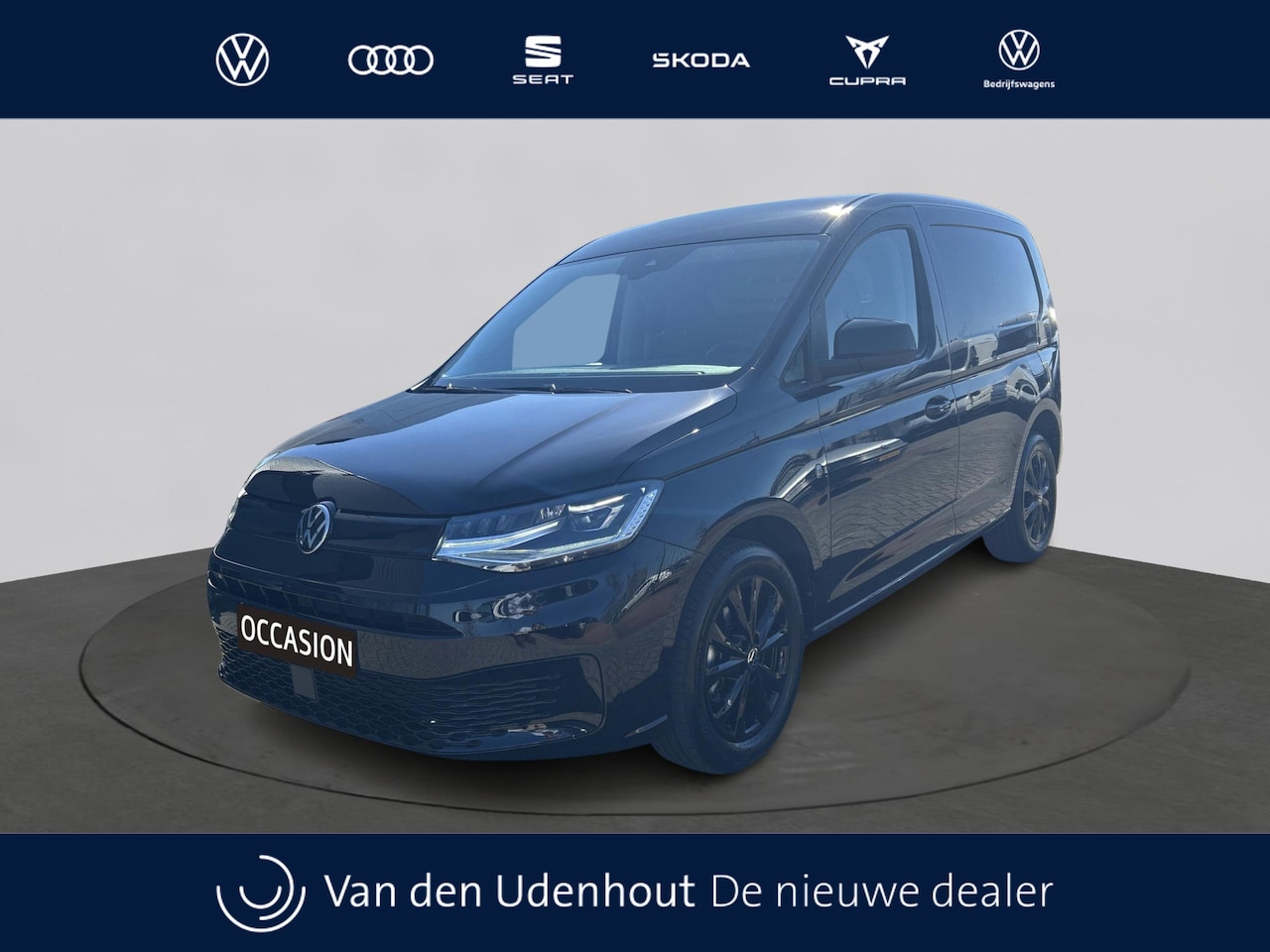 Volkswagen Caddy Cargo - 2.0 TDI 102pk Style LED-koplampen, trtekhaak, app connect - AutoWereld.nl