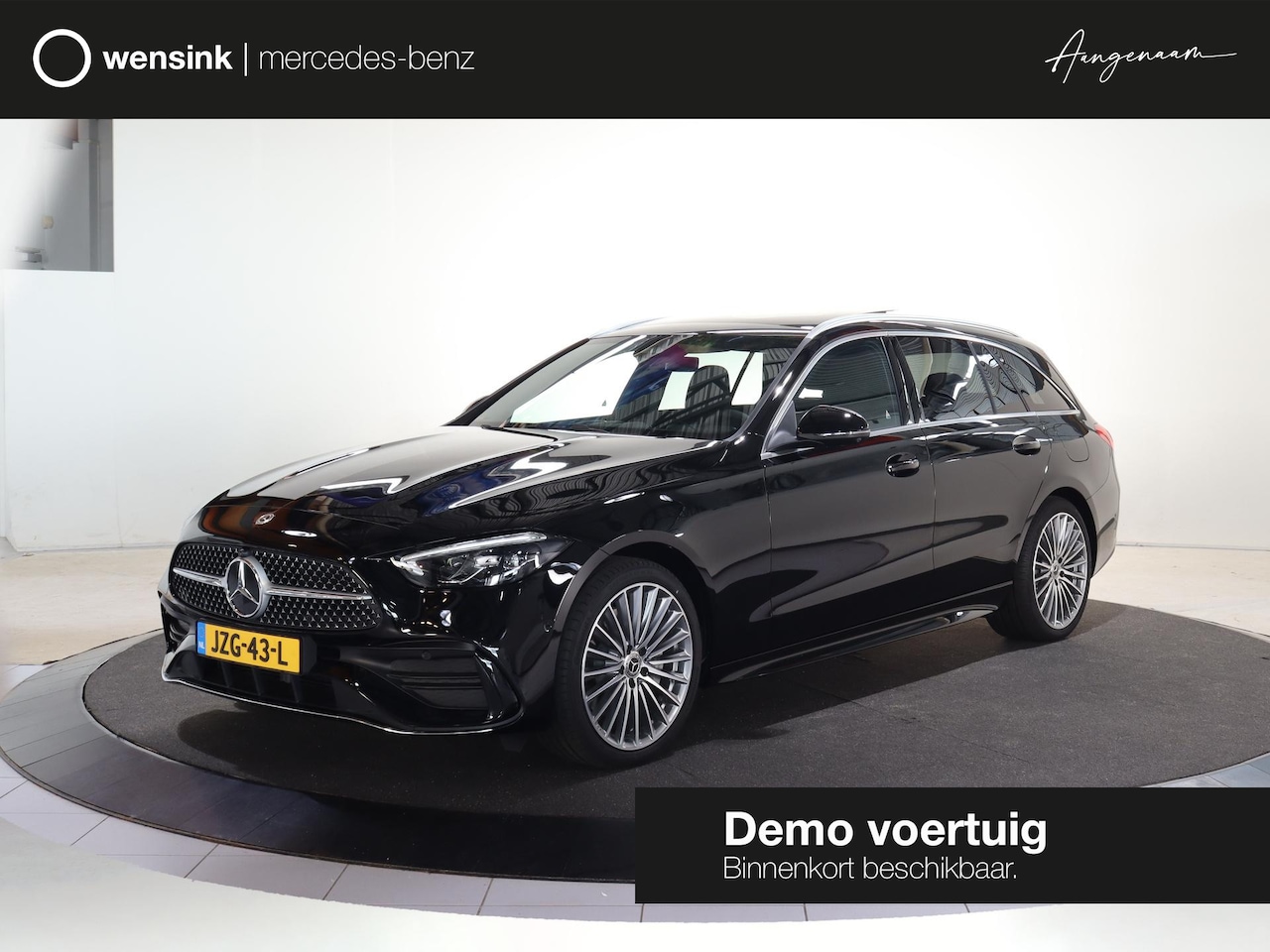 Mercedes-Benz C-klasse Estate - 300e Business Solution AMG | Panoramaschuifdak | Dodehoekassistent | Memorypakket | 360° c - AutoWereld.nl