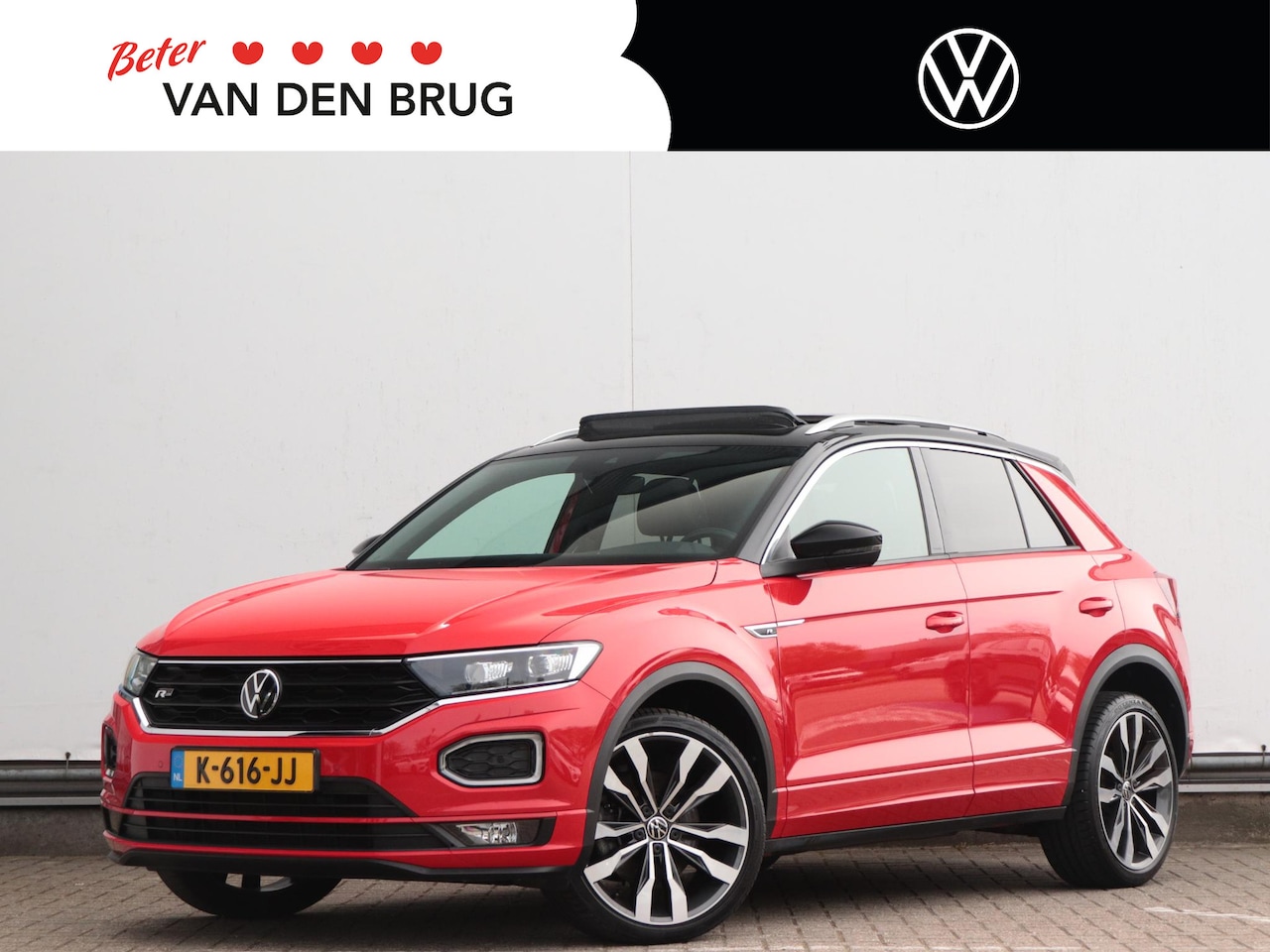 Volkswagen T-Roc - 1.5 TSI Sport Business R | 1e eigenaar | Panoramadak | Camera | Elektrische klep | Android - AutoWereld.nl