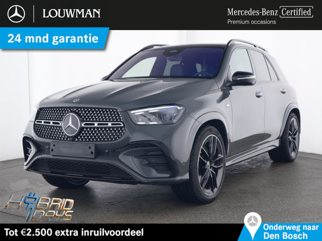 Mercedes-Benz GLE-Klasse - 400 e 4MATIC AMG Plug-In Hybride | Trekhaak | Airmatic | Panoramadak | Burmester® | Alarm - AutoWereld.nl