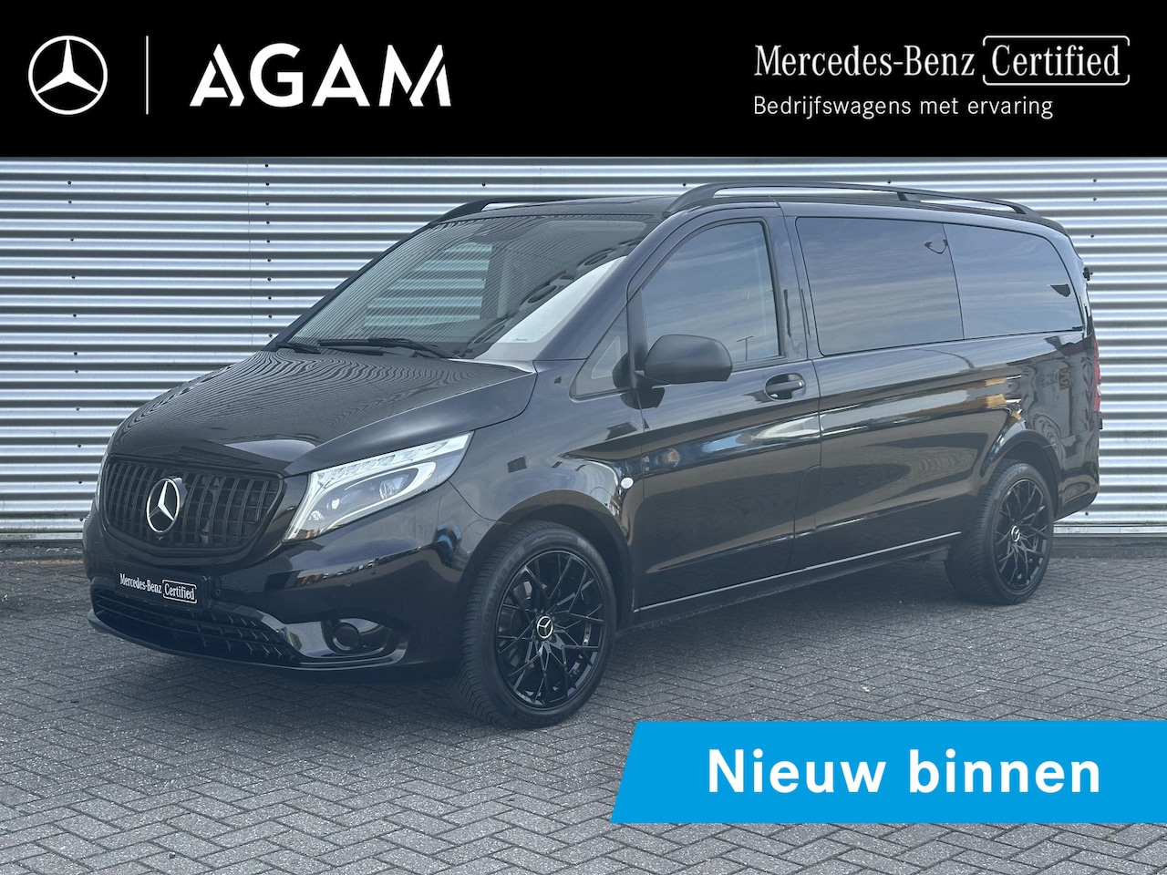 Mercedes-Benz Vito - 116 CDI L2 Automaat Navigatie Airco Apple Carplay Achterdeuren - AutoWereld.nl