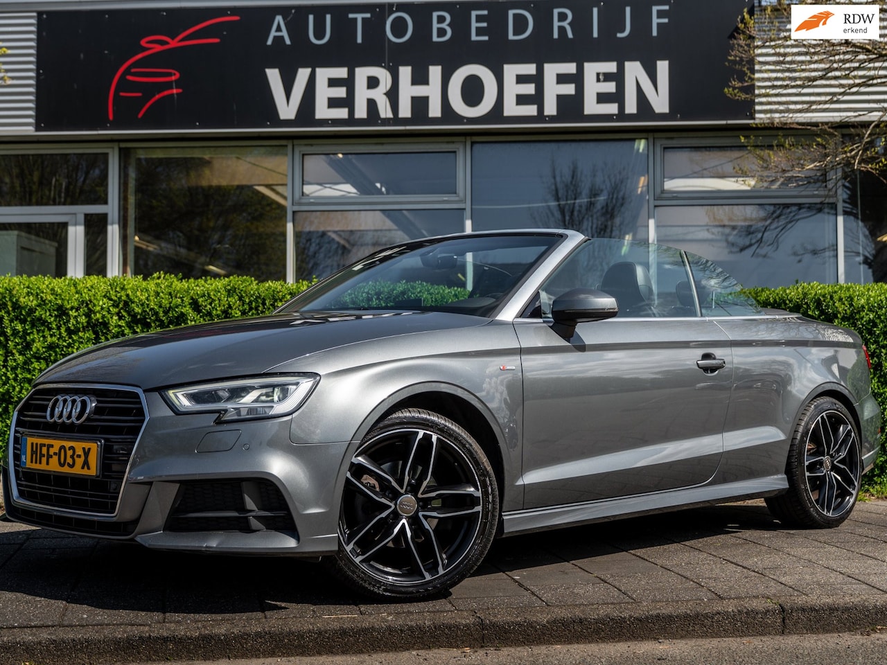 Audi A3 Cabriolet - 35 TFSI S-LINE - CABRIO - AUTOMAAT - XENON - STOEL VERW - CRUISE / CLIMATE CONTR ! - AutoWereld.nl