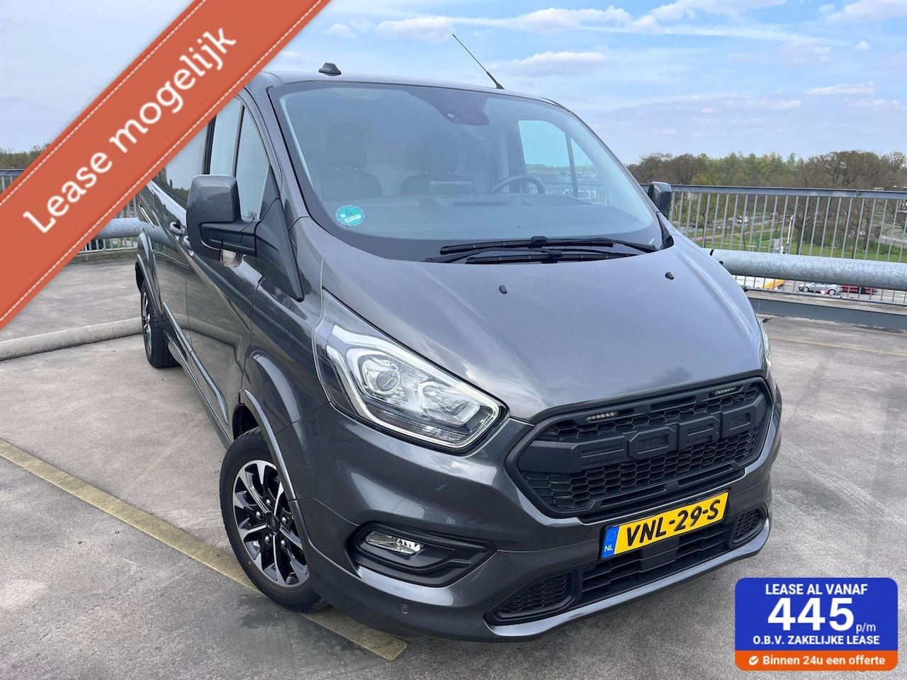 Ford Transit Custom - 320 2.0 TDCI L2H1 Sport v/a € 467.00 P/m - AutoWereld.nl