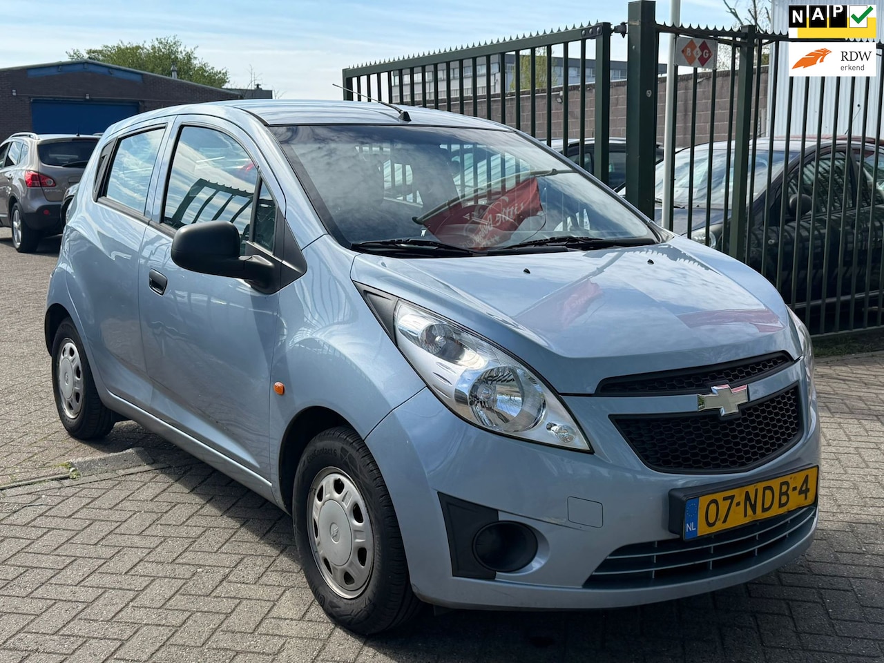 Chevrolet Spark - 1.0 16V LS 1e eigenaar dealer onderhouden uniek km org nl auto airco elektrische ramen cv - AutoWereld.nl