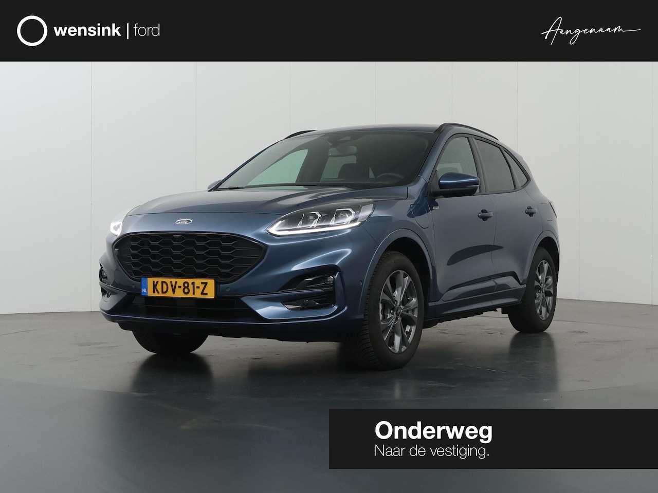 Ford Kuga - 2.5 PHEV ST-Line X | Elek. Trekhaak | Winterpakket | Cruise Control Adaptief | HUD | Parke - AutoWereld.nl
