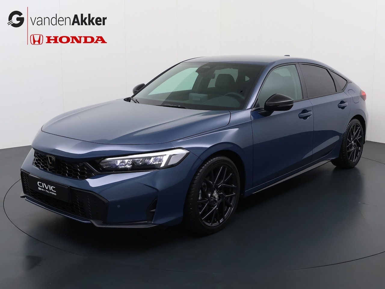 Honda Civic - 2.0 e:HEV184PK Sport Special Black Edition 8jr. garantie - AutoWereld.nl