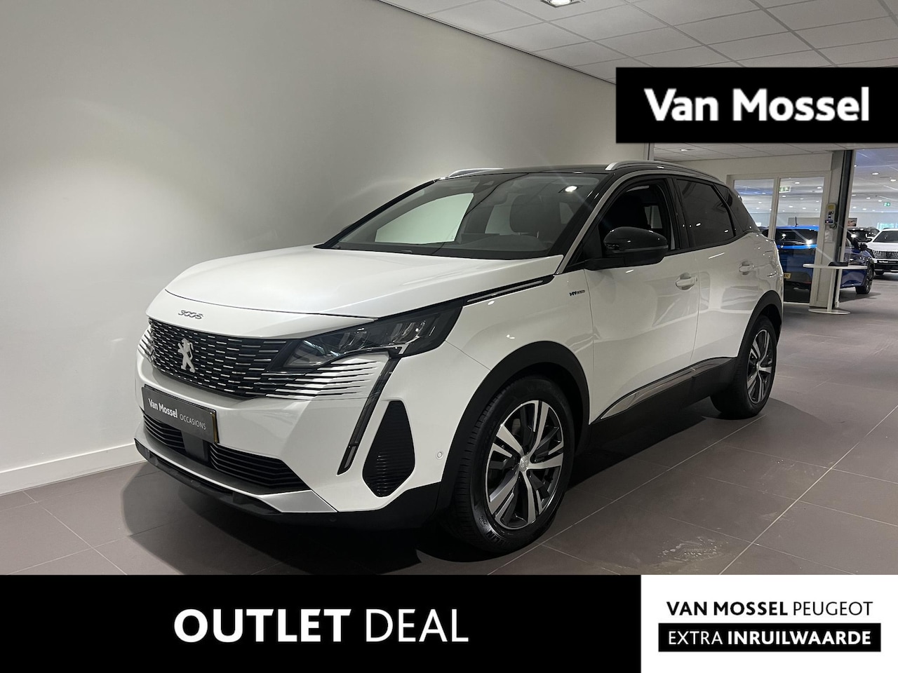 Peugeot 3008 - 1.6 HYbrid 225 Blue Lease GT | AUTOMAAT | Navigatie Pro | Apple Carplay / Android Auto | - AutoWereld.nl