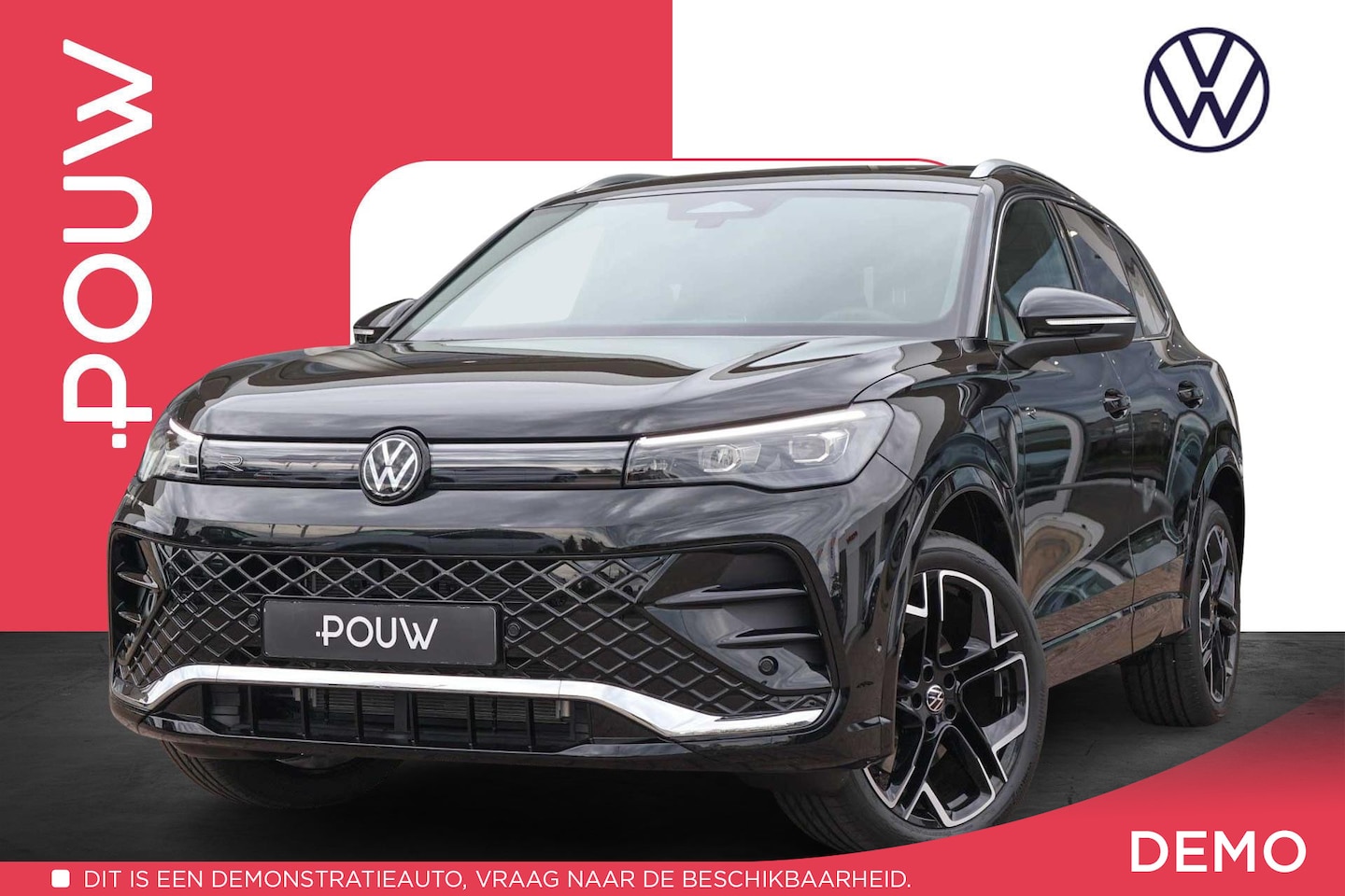 Volkswagen Tiguan - 1.5 eHybrid 204pk R-Line Edition | Panoramadak | Trekhaak Wegklapbaar | 20" Velgen - AutoWereld.nl