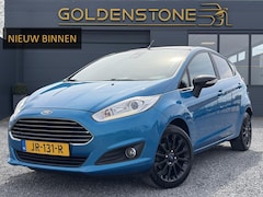 Ford Fiesta - 1.0 EcoBoost Candy Blue Edition 2e Eigenaar, Navi, Clima, Cruise, 5 Deurs, Pdc, Dealer Ond
