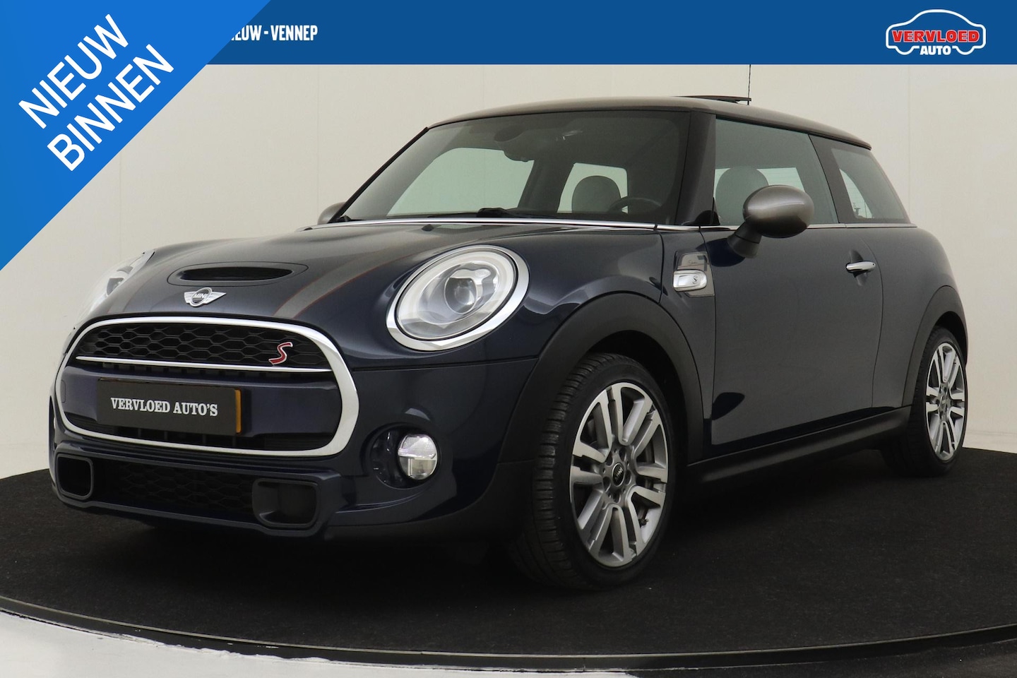 MINI Cooper S - Mini SEVEN CHILI -PANO.DAK|KEYLESS|BUSINESS|VISIBILITY|LEDER|PDC|CONNECTED|MELTING.SILV|AL - AutoWereld.nl