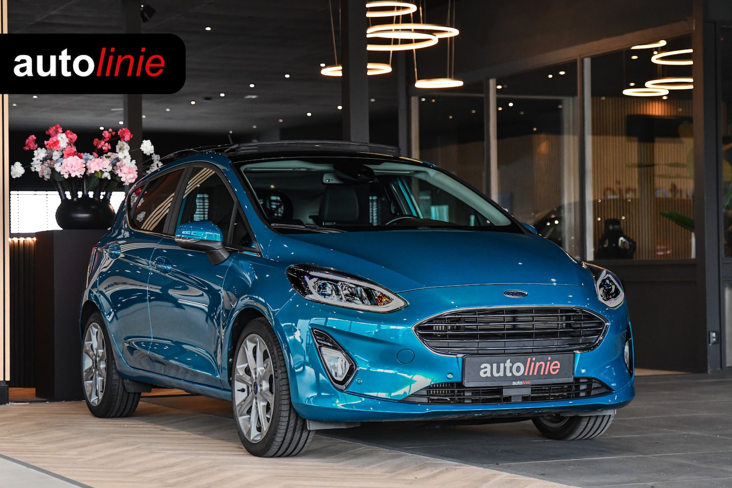 Ford Fiesta - 1.0 EcoBoost Titanium 1.0 EcoBoost Titanium, Pano, Camera, Carplay, ACC, B&O, Keyless, LED, Nw D-Riem! - AutoWereld.nl