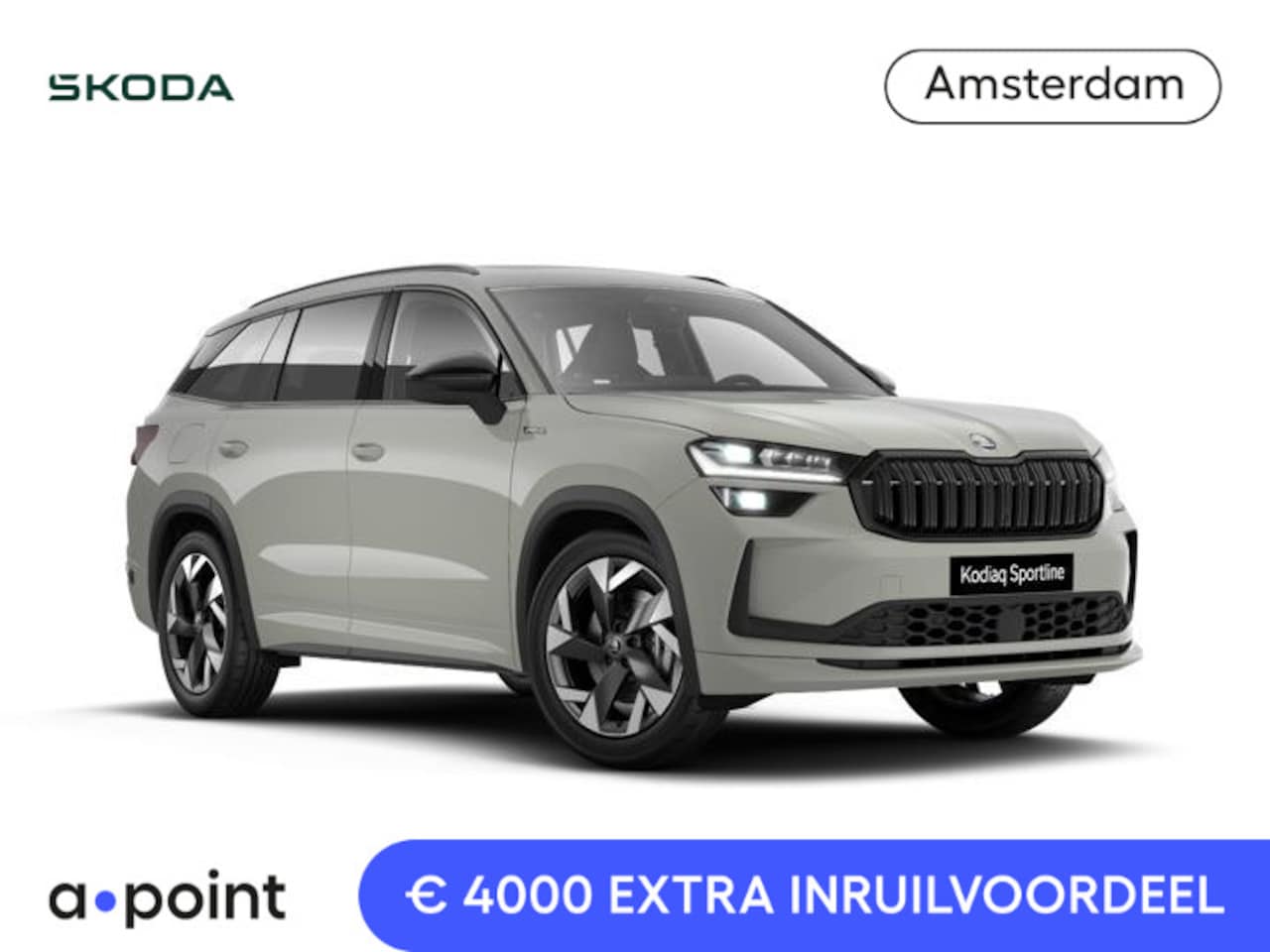 Skoda Kodiaq - 1.5 TSI MHEV Sportline Business 7p | Panoramadak | Trekhaak | Light & View | Elek. bestuur - AutoWereld.nl