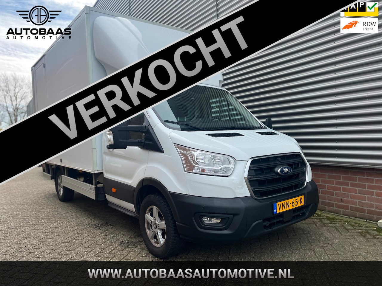 Ford Transit - 350 2.0 TDCI L5H1 Bakwagen NW APK+NW DISTRIBUTIE+EURO6+LAADKLEP+ZIJDEUR+CITYBOX+MEUBELBAK+ - AutoWereld.nl