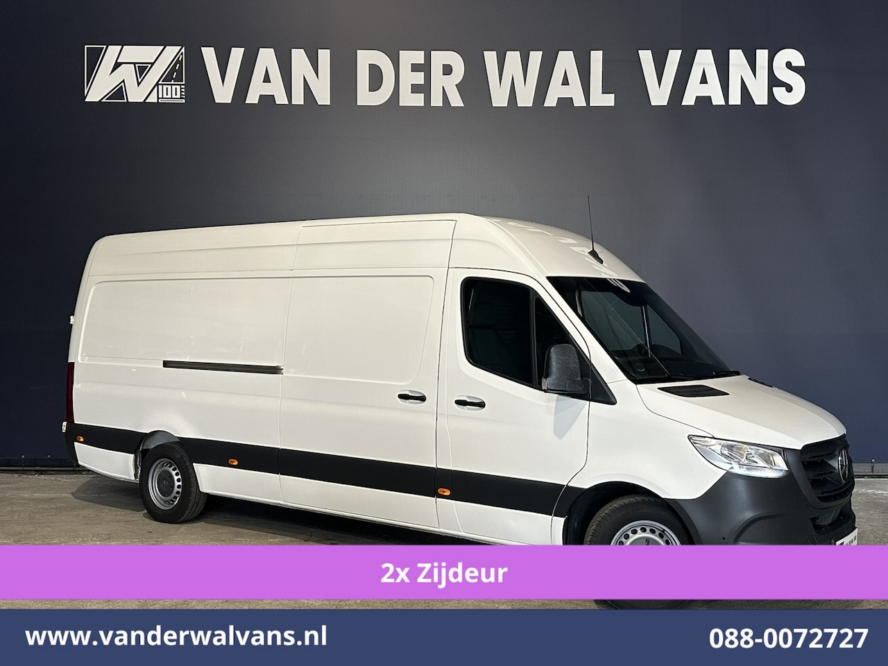 Mercedes-Benz Sprinter - 314 CDI 143pk L3H2 Euro6 Airco | 2x zijdeur | Camera | Apple Carplay | Chauffeursstoel And - AutoWereld.nl