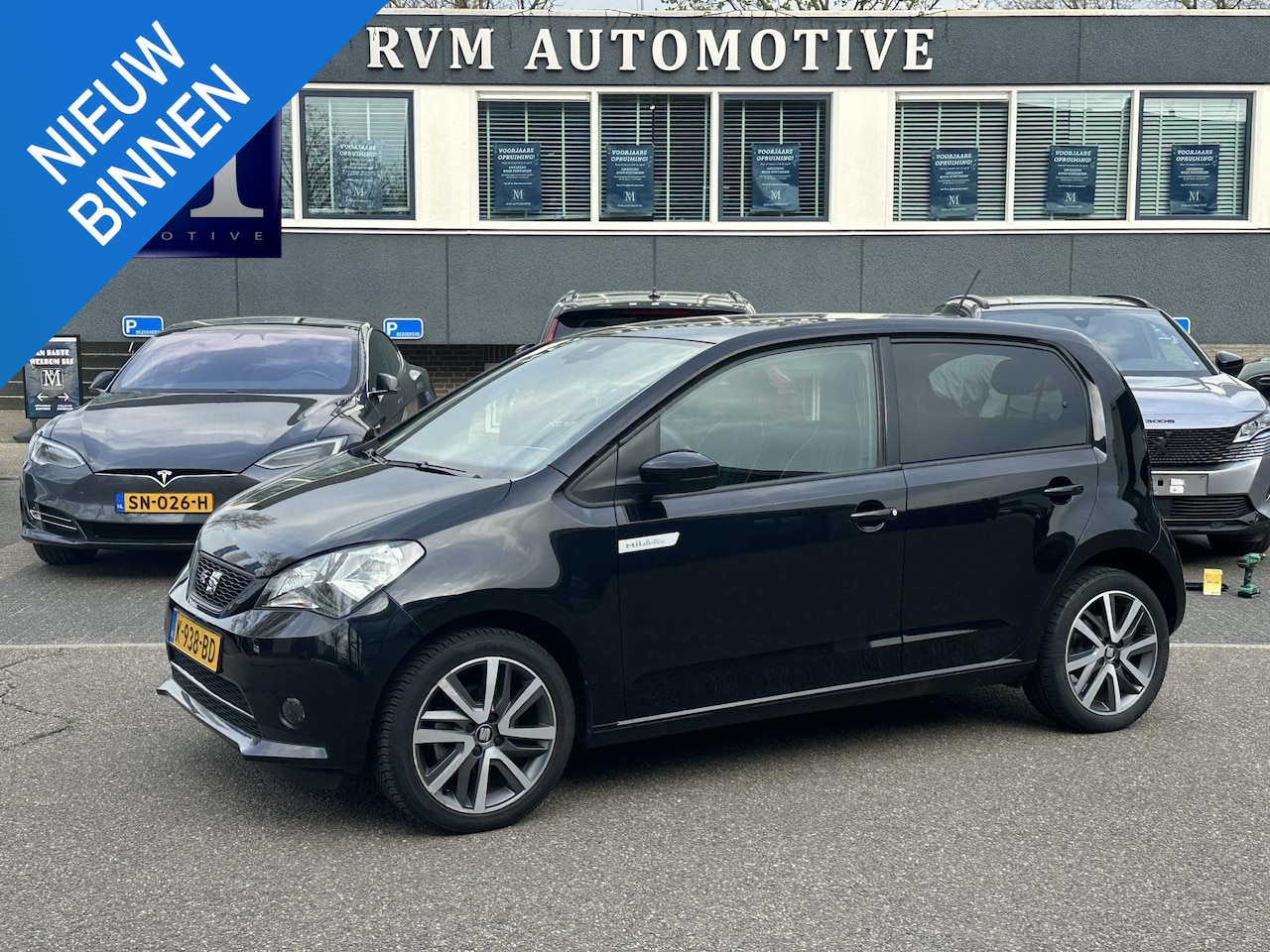 SEAT Mii Electric - electric Plus STOELVERWARMING| RIJKLAARPRIJS INCL. 12 MND BOVAG GARANTIE| DAB AUDIO | BLUE - AutoWereld.nl