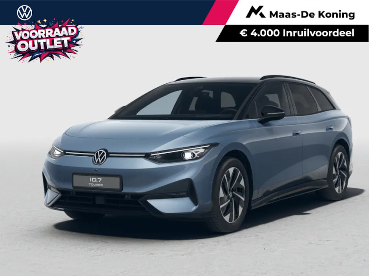 Volkswagen ID.7 - Limited Edition 77 kWh accu 286 PK · Achteruitrijcamera · Draadloze telefoonlader · Sfeerv - AutoWereld.nl