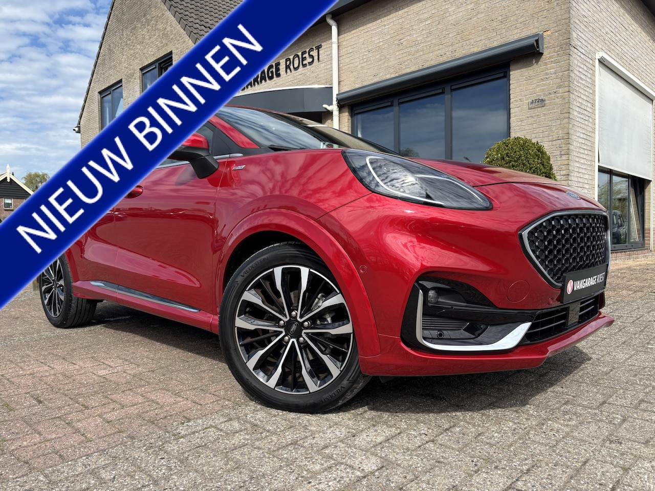 Ford Puma - 1.0 Hybrid ST-Line Vignale Automaat Camera / Leder / Massage - AutoWereld.nl