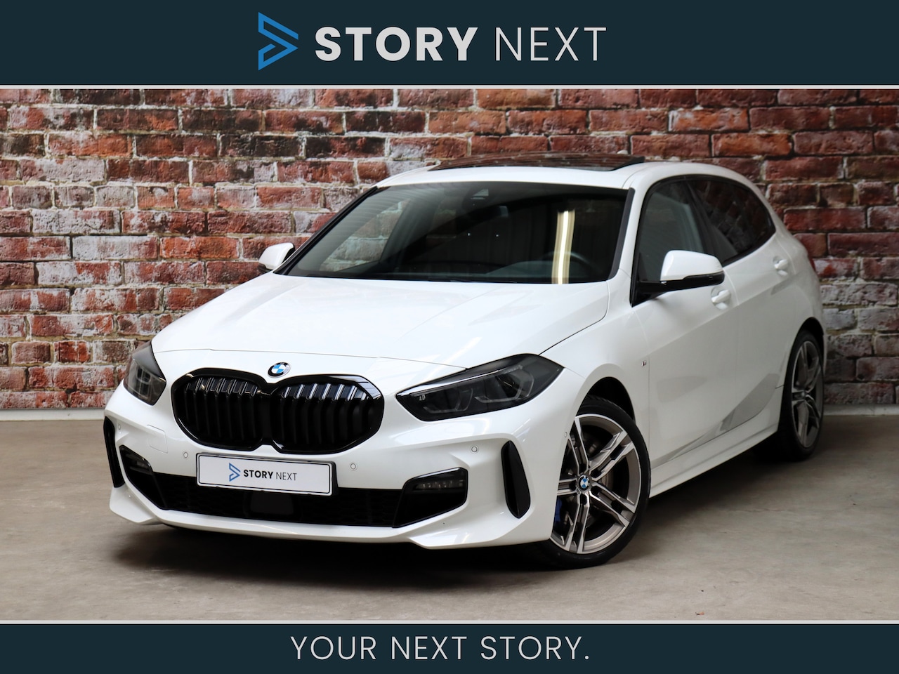 BMW 1-serie - 118i Executive M Sport Pakket Automaat / Live Cockpit Professional / Panoramadak / Lichtpa - AutoWereld.nl