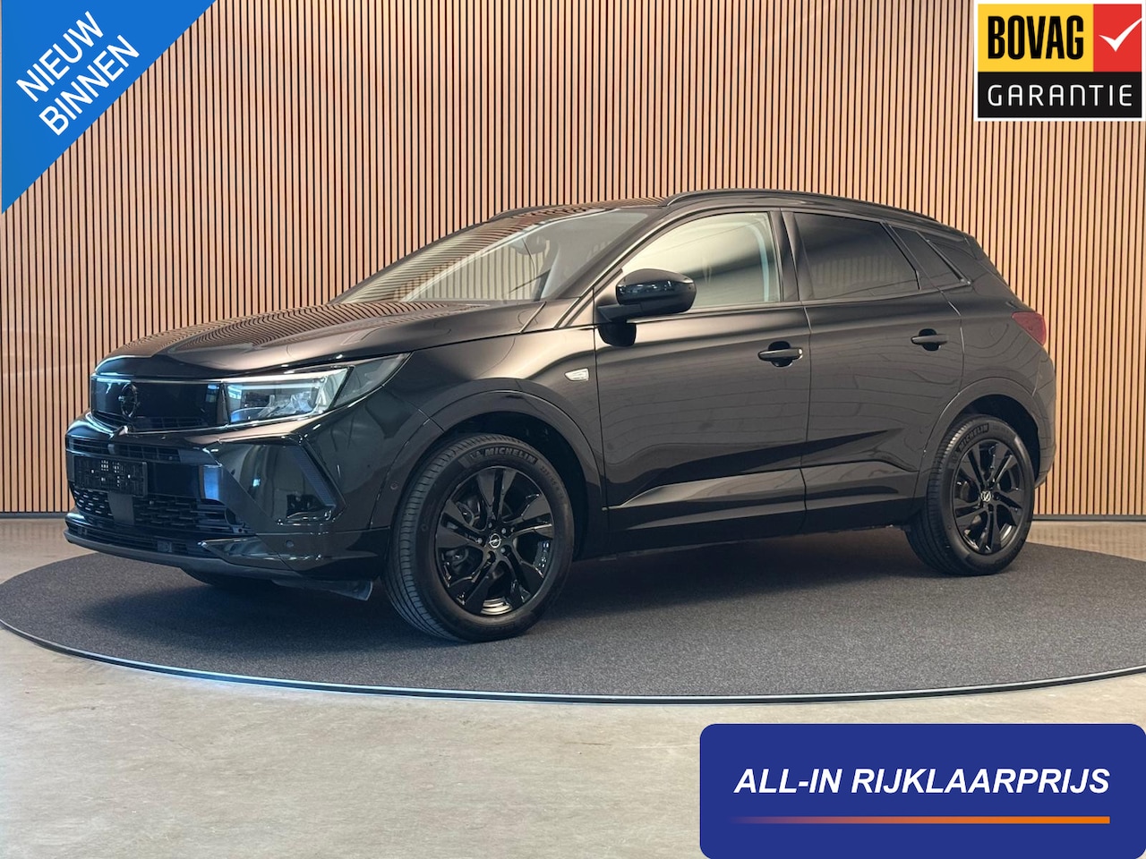 Opel Grandland - 1.2 Turbo 130PK Aut. GS | Navi | Camera | Adapt. Cruise | Stoel- Stuur- & Voorruit verwarm - AutoWereld.nl
