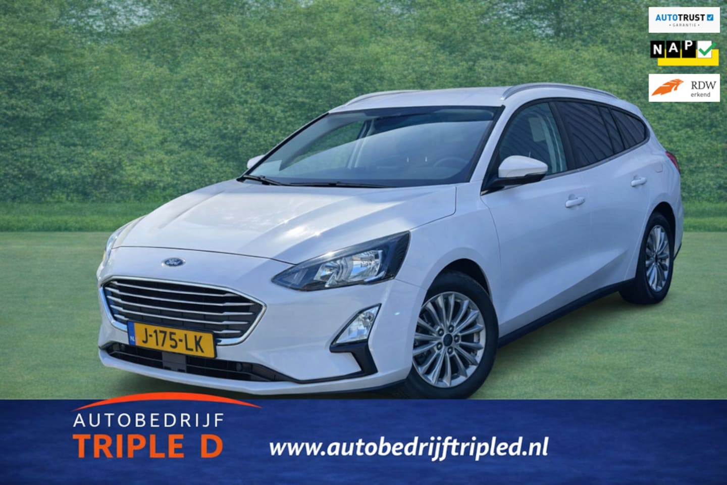 Ford Focus Wagon - 1.0 EcoBoost Hybrid Titanium X Business 1.0 EcoBoost Hybrid Titanium X Business - AutoWereld.nl