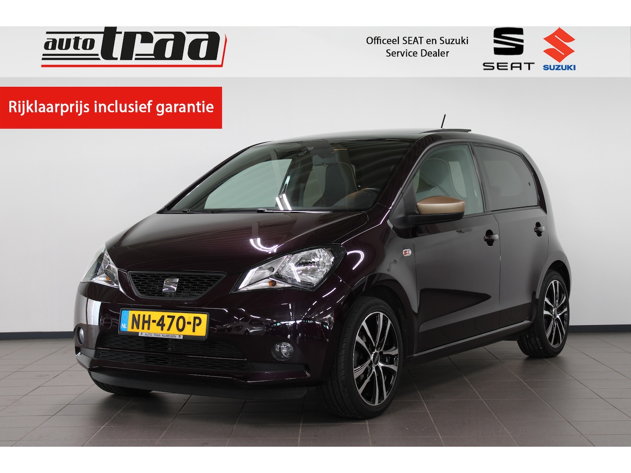 SEAT Mii - 1.0 Mii by Cosmopolitan / Pano. / Climate Control / SEAT Sound / 16'' LMV / - AutoWereld.nl
