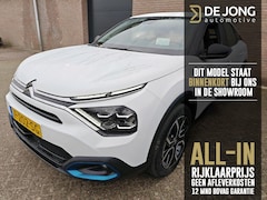 Citroën Ë-C4 - Feel Pack 50 kWh ALL-INRIJKLAARPRIJS/Camera/Navi/Keyless/18" Velgen