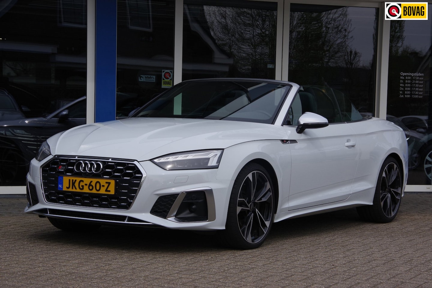 Audi A5 Cabriolet - 3.0 TFSI S5 quattro 360 camera carplay trekhaak stoelverwarming/koeling - AutoWereld.nl