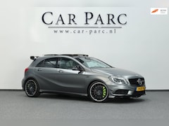 Mercedes-Benz A-klasse - AMG 45 4MATIC 361+PK LED/PANORAMADAK/KUIP+LEER+S.VERWARMING+MEMORY/19" LMV/CAM/CRUISE/ECC/