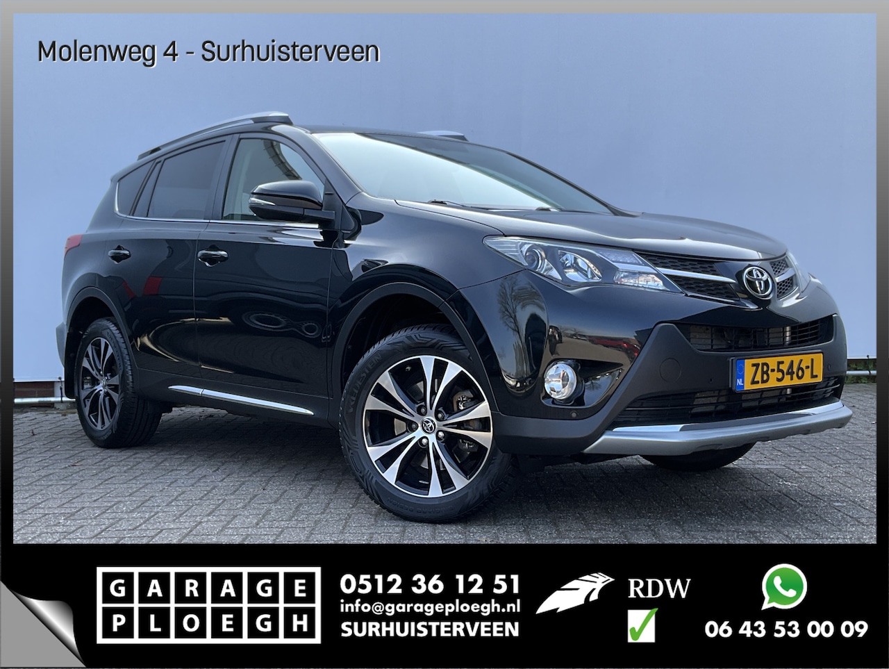 Toyota RAV4 - 2.0 Executive Business✅4WD✅Leer✅Camera✅Trekhaak(1500kg) - AutoWereld.nl