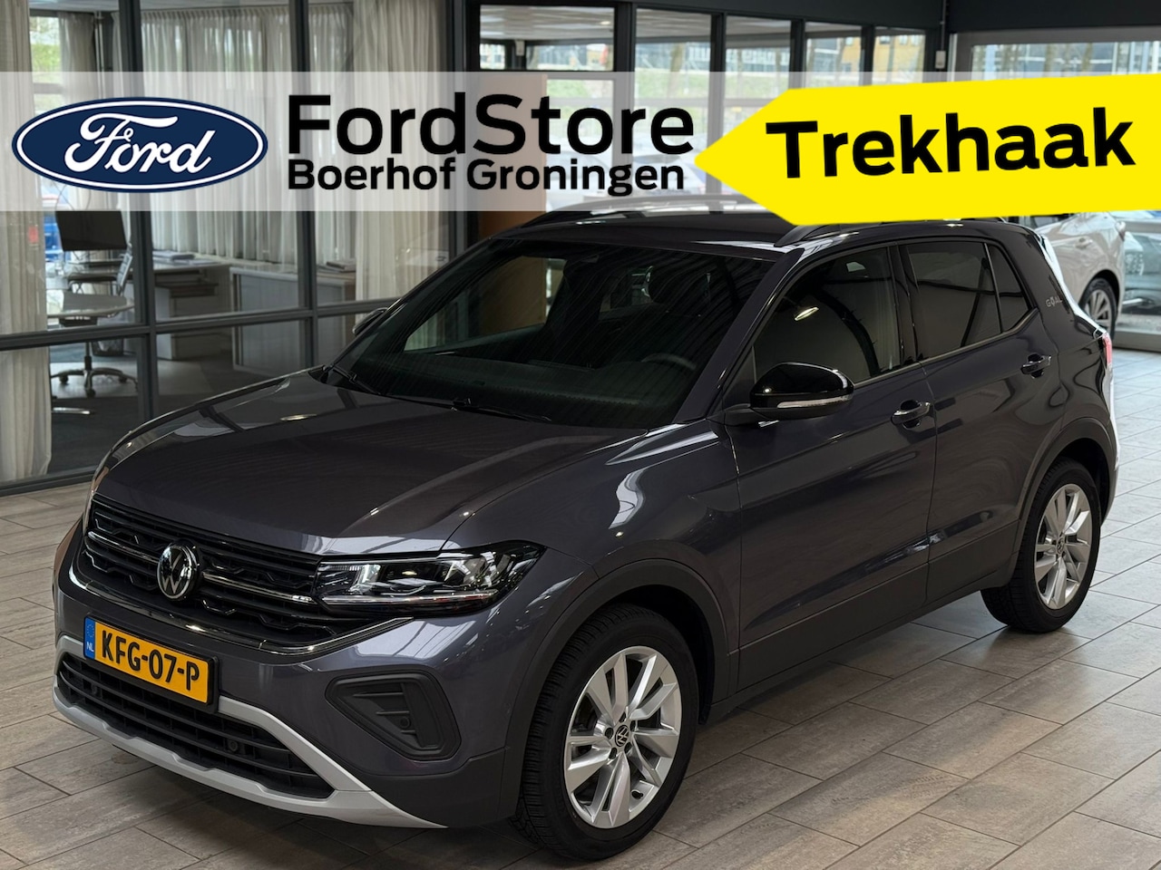 Volkswagen T-Cross - TSI Goal Edition 115pk | Trekhaak | Stoelverwarming | All-season banden | Adapt. Cruise | - AutoWereld.nl